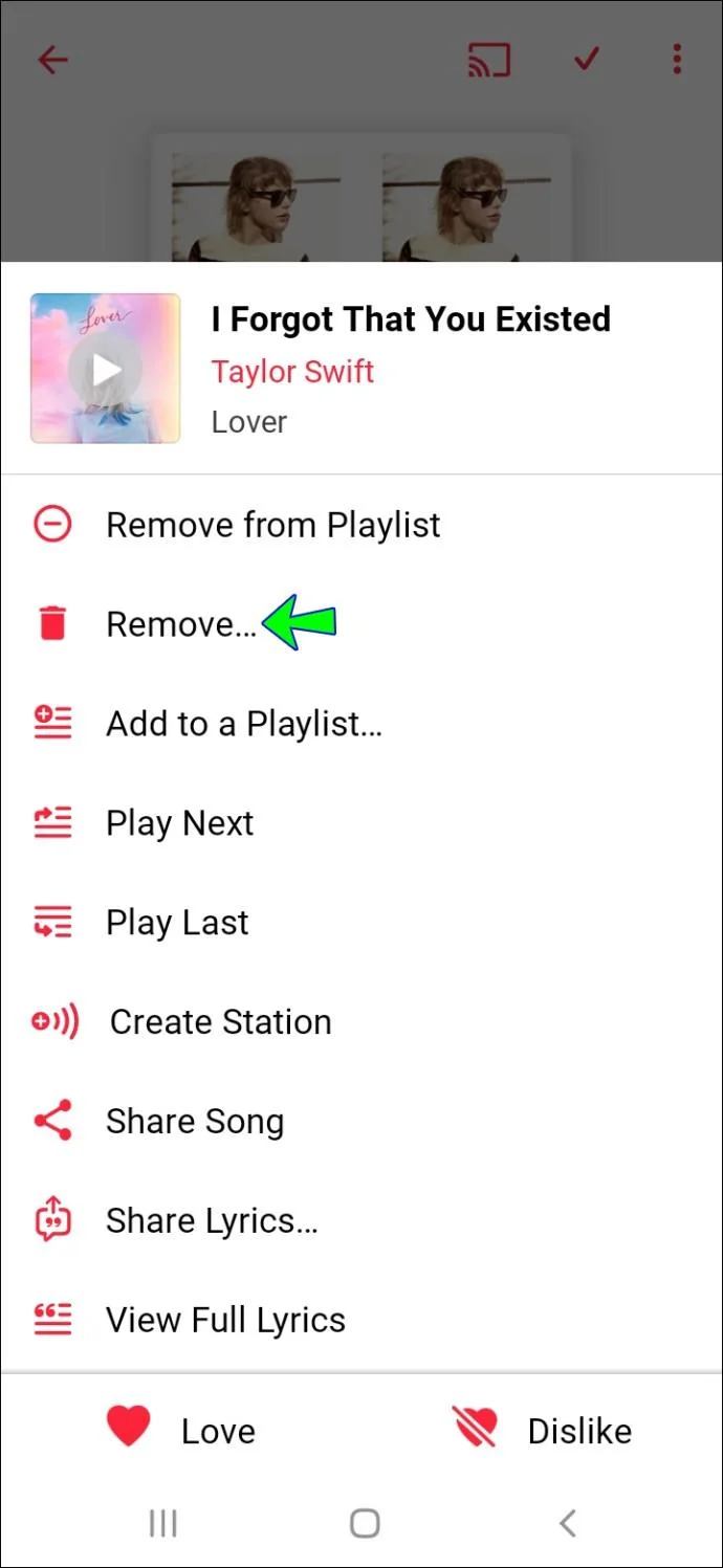 نحوه حذف لیست پخش در Apple Music