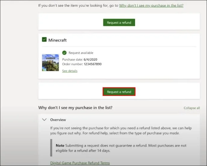 نحوه دریافت بازپرداخت برای Minecraft
