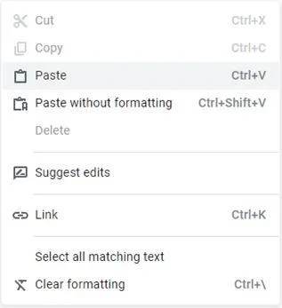 نحوه جابجایی صفحات در Google Docs