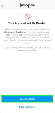 Account Instagram cancellato?  Ecco cosa puoi fare al riguardo