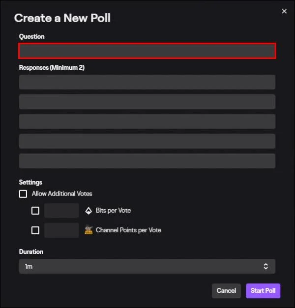 چگونه در Twitch یک نظرسنجی درست کنیم