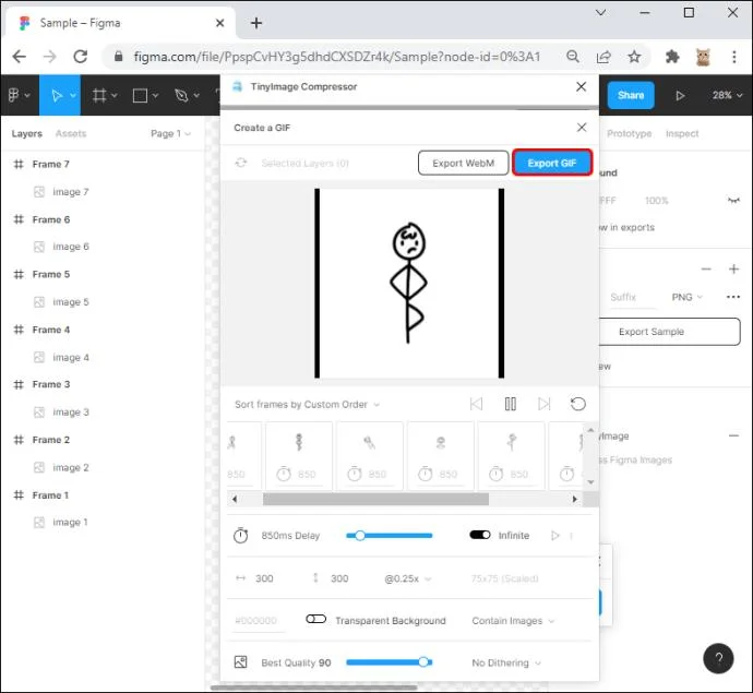 چگونه یک GIF را از Figma صادر کنیم
