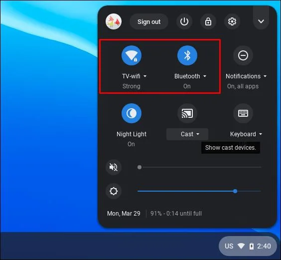 نحوه غیرفعال کردن صفحه لمسی Chromebook