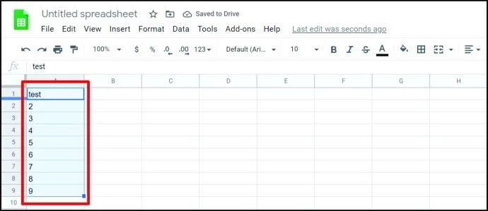 نحوه اضافه کردن نقاط گلوله در Google Sheets