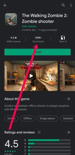 Cara Melihat Berapa Kali Aplikasi Telah Diunduh