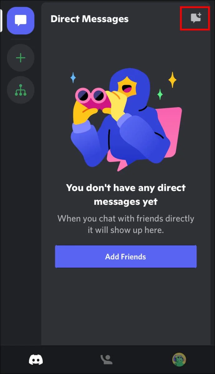 نحوه ایجاد یک گروه در Discord در رایانه دستگاه تلفن همراه