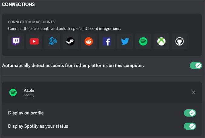نحوه اتصال Discord به Spotify