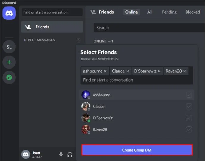 نحوه ایجاد یک گروه در Discord در رایانه دستگاه تلفن همراه