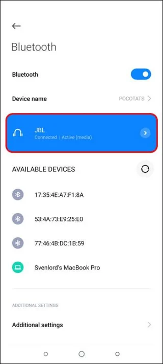 JBL 헤드폰을 PC, 모바일 장치 또는 태블릿과 페어링하는 방법