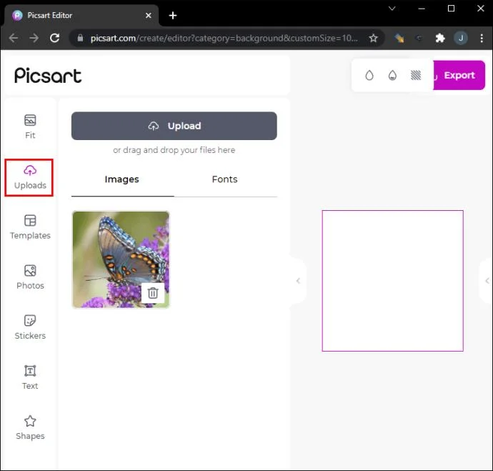 Édition d'image sur PC