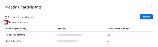 Cómo verificar quién asistió a una reunión de Zoom