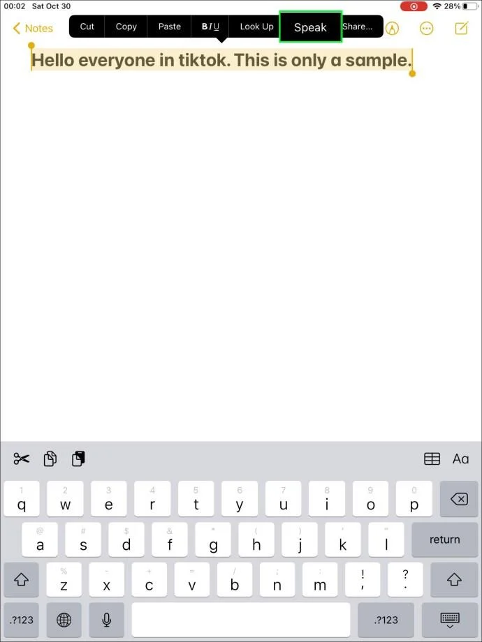 نحوه استفاده از متن به گفتار در TikTok