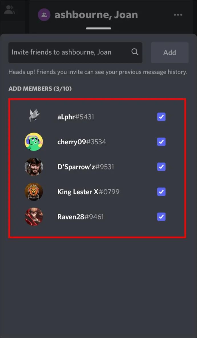 نحوه ایجاد یک گروه در Discord در رایانه دستگاه تلفن همراه