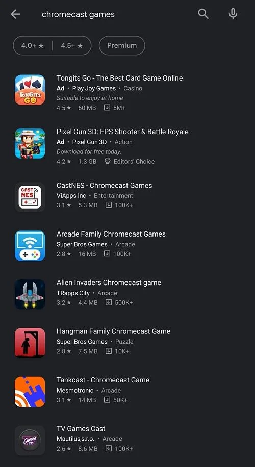 نحوه استفاده از Chromecast برای پخش بازی در تلویزیون