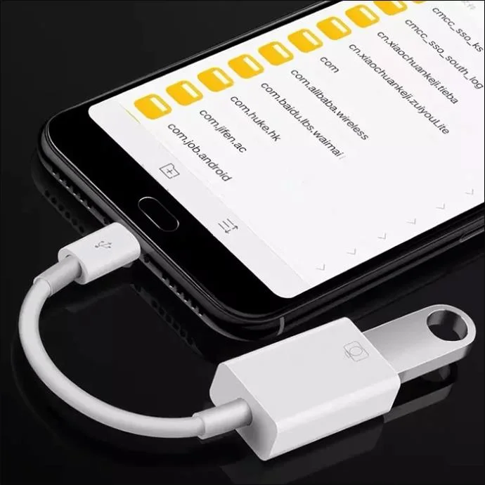 نحوه انتقال تصاویر از آیفون به فلش USB