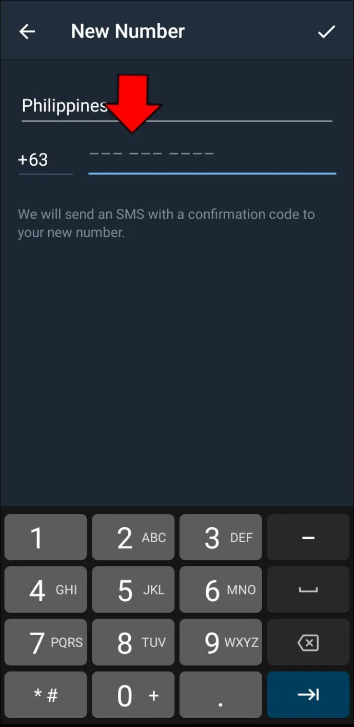 टेलीग्राम में अपना नंबर कैसे बदलें