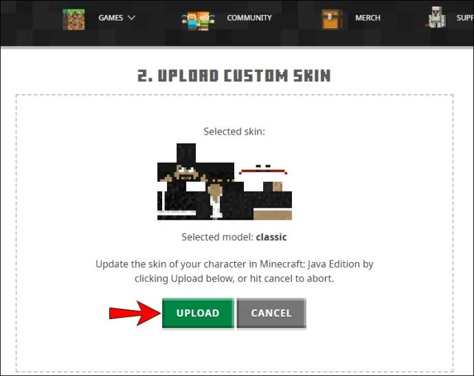 چگونه در Minecraft کیپ بگیریم