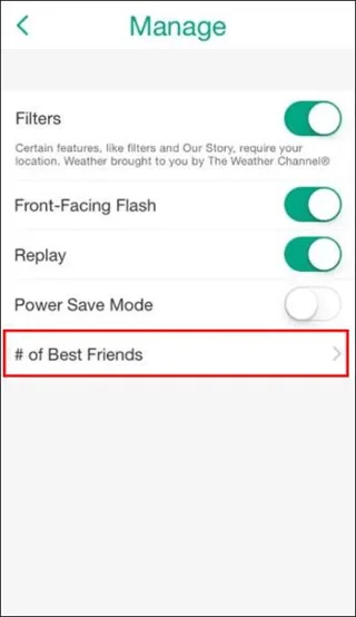 Jak dodać najlepszych przyjaciół na Snapchacie