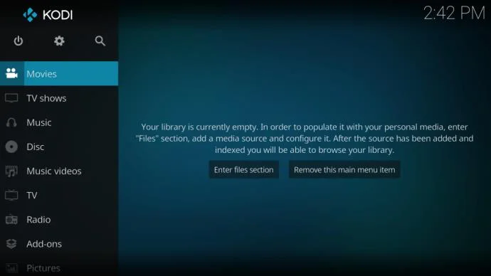 Come cancellare la cache in Kodi