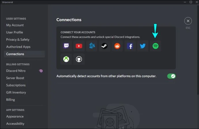 نحوه رفع عدم نمایش وضعیت Spotify در Discord