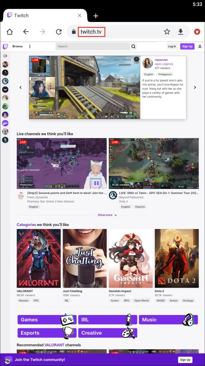 نحوه تغییر رنگ چت در Twitch به روش آسان