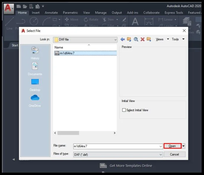 Cara Membuka File DXF