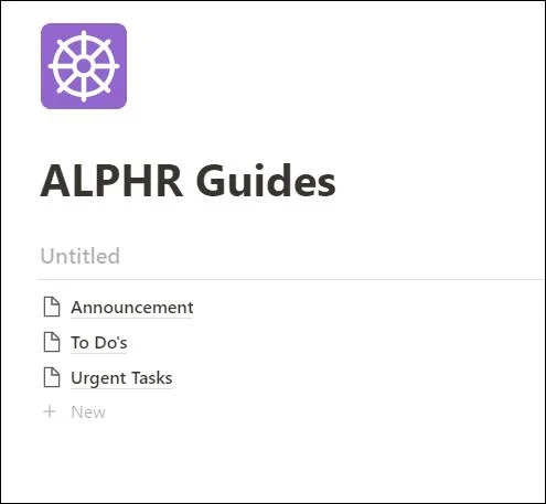 نحوه ایجاد یک پوشه در Notion