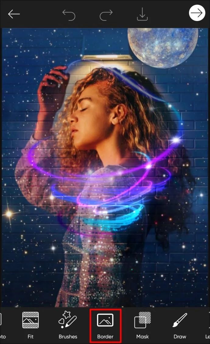 So fügen Sie einem Foto einen Rand hinzu