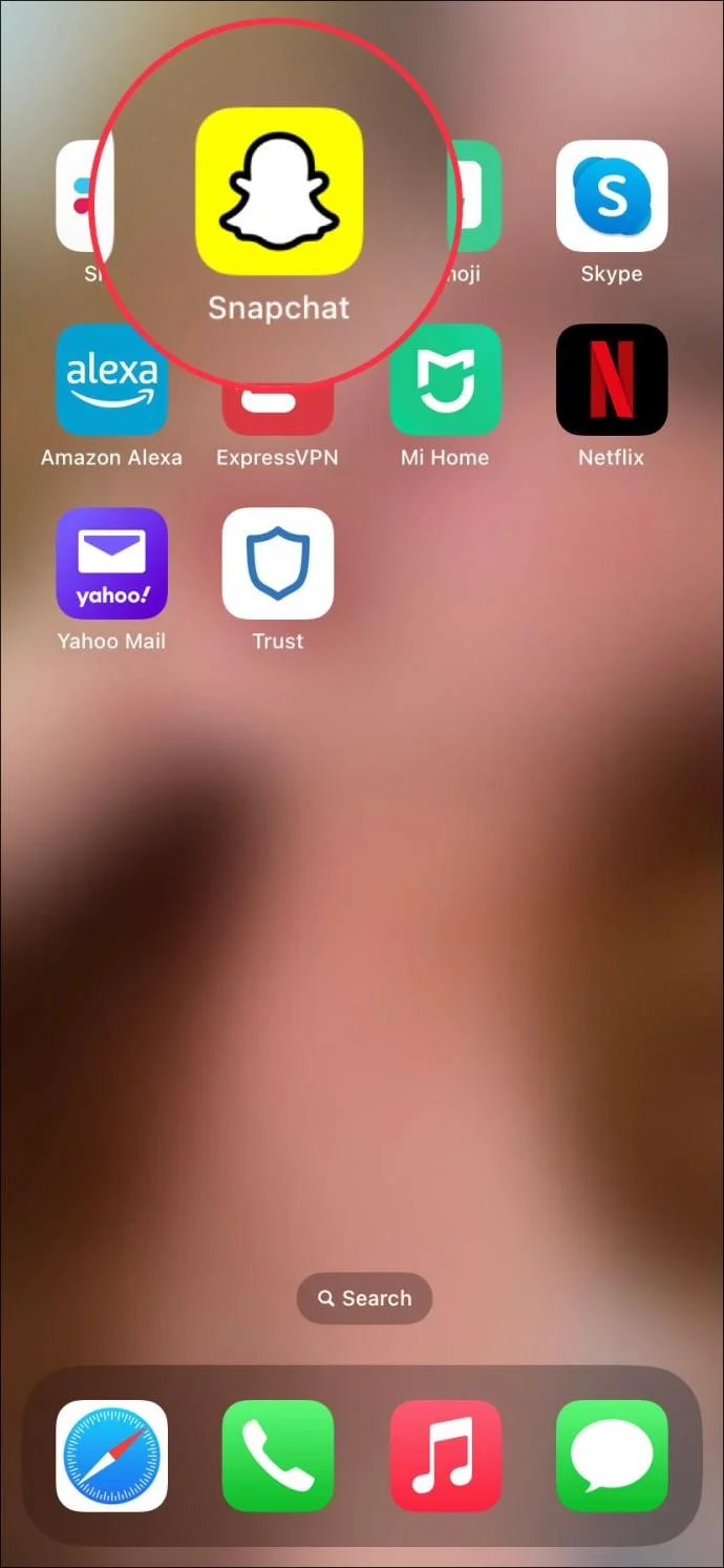 Launch Snapchat Launch Snapchat