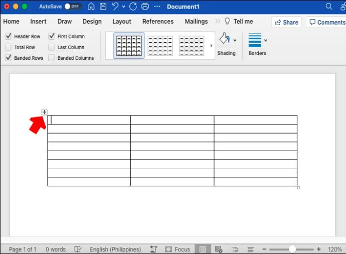 Come creare una tabella invisibile in Word
