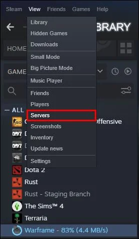 نحوه یافتن IP سرور در CSGO