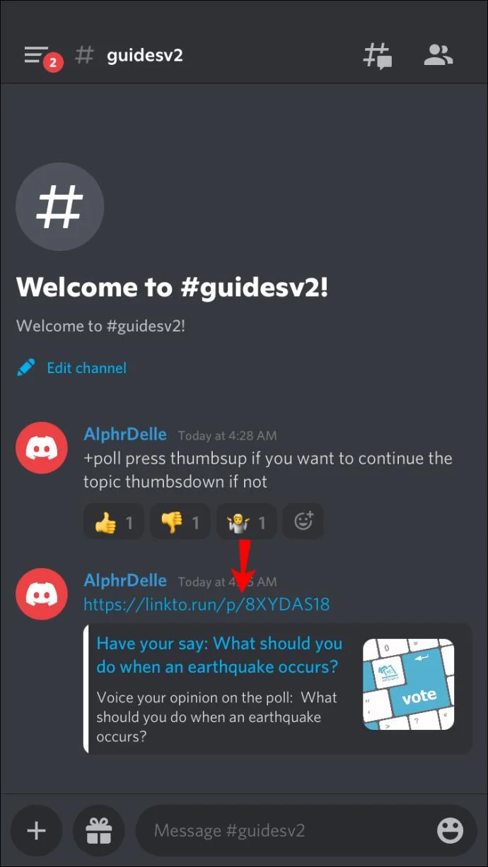 چگونه یک نظرسنجی در Discord ایجاد کنیم