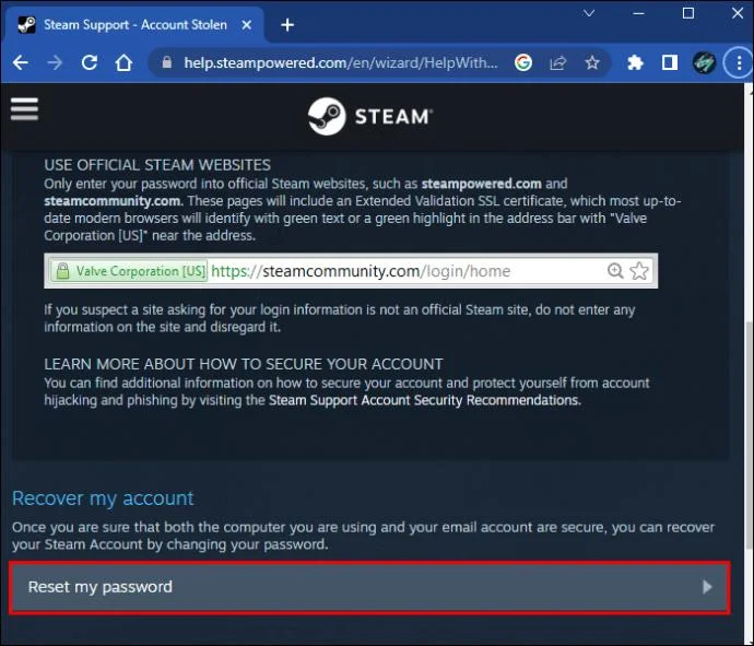نحوه بازیابی اکانت Steam که هک شده است
