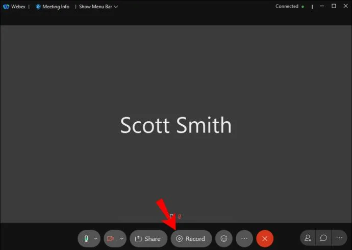 نحوه ضبط یک جلسه در وبکس