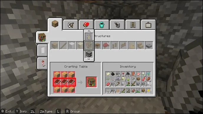 چگونه در Minecraft یک قفسه کتاب بسازیم