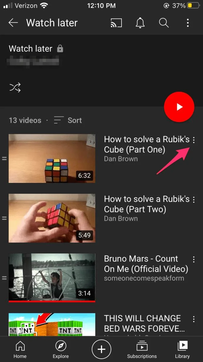 Como excluir todos os vídeos de assistir mais tarde no YouTube