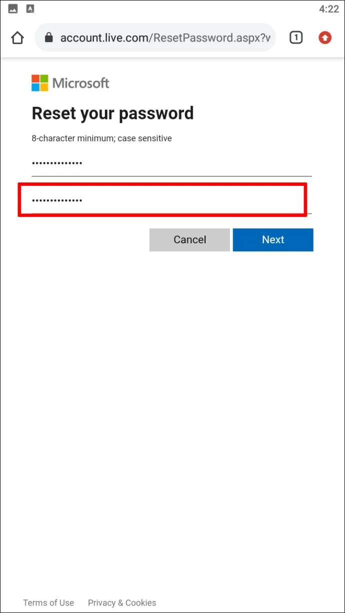 Jak zresetować i zmienić hasło Microsoft