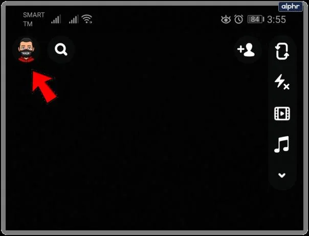 نحوه حذف استیکرها در برنامه اسنپ چت