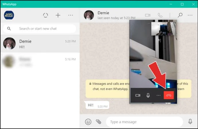 Como fazer uma chamada de vídeo do WhatsApp no ​​Windows 10
