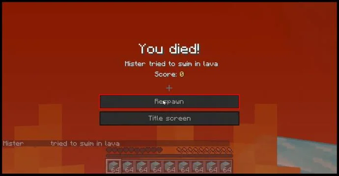 چگونه در هنگام مرگ در Minecraft موجودی نگه دارید