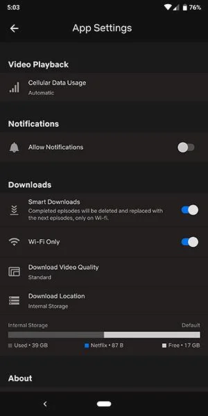 Netflix에서 비디오 품질을 조정하는 방법