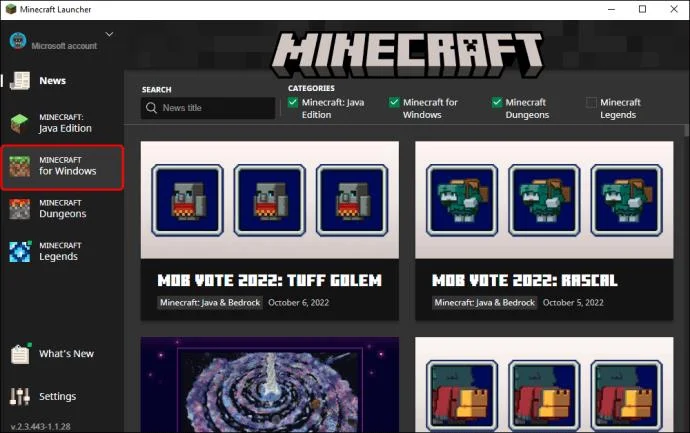 Come giocare a Minecraft Bedrock su un PC