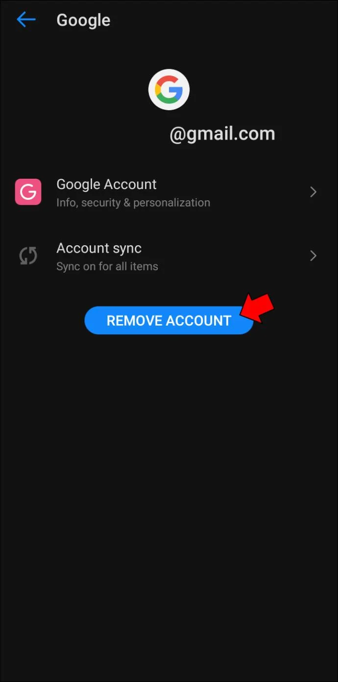 Google 어시스턴트 계정 제거