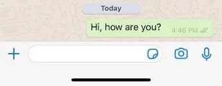 Waarom heeft mijn bericht maar één vinkje in WhatsApp?