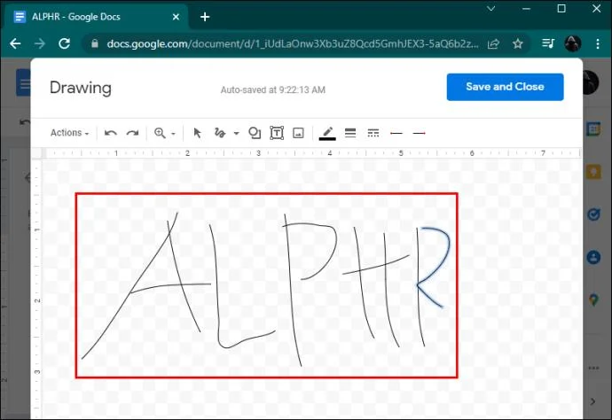 نحوه درج یک خط امضا در Google Docs