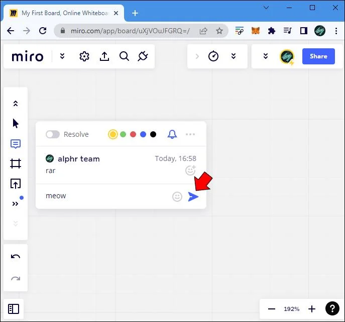 Cara Menambahkan Komentar Di Miro