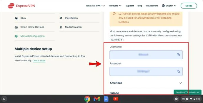 نحوه استفاده از VPN در Chromebook