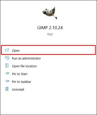 نحوه برش تصویر در GIMP