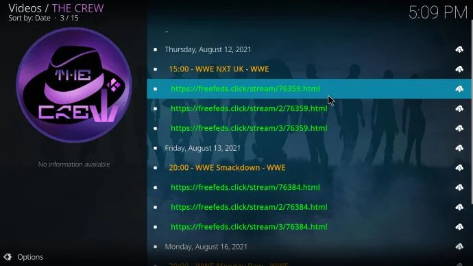 Kodi: Cómo instalar el complemento The Crew