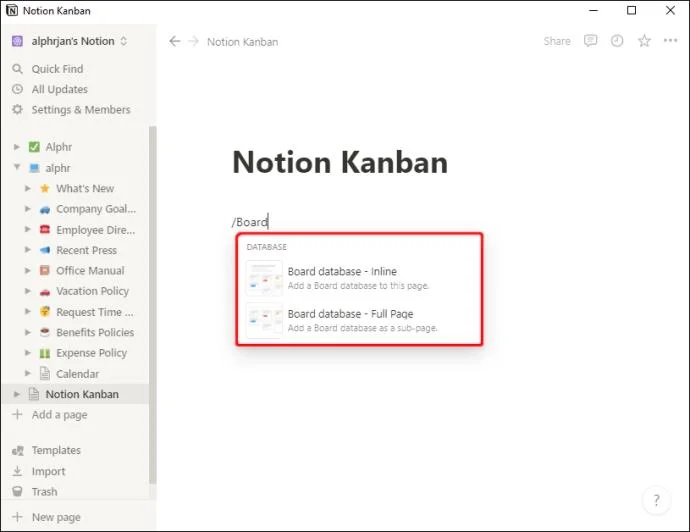 نحوه راه اندازی یک برد Kanban در Notion